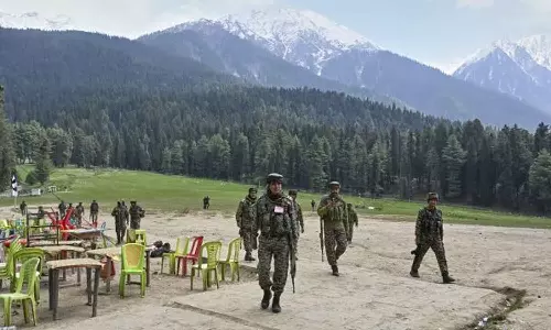 പഹൽഗാം ഭീകരാക്രമണം; ഭീകരർക്കായുള്ള തെരച്ചിൽ നീളുന്നു
