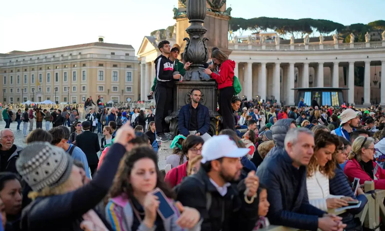 Thousands Flock To Vatican For Pope Francis’ Funeral