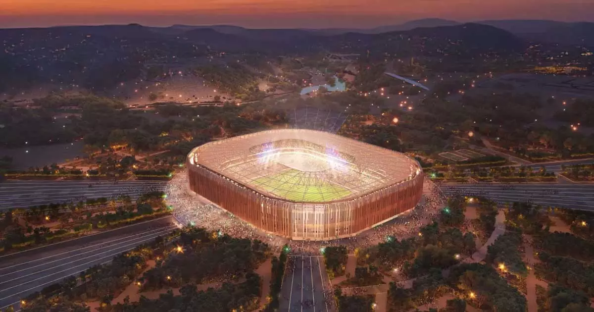 ലോകക്കപ്പിനായുള്ള സ്റ്റേഡിയ നിർമാണം സൗദിയിൽ തുടരുന്നു ലോകക്കപ്പിനായുള്ള സ്റ്റേഡിയ നിർമാണം സൗദിയിൽ തുടരുന്നു