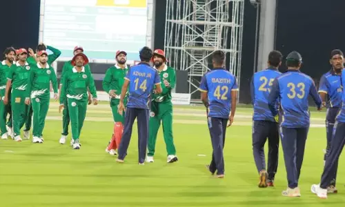 ഒമാൻ ടൂർ‌; നാലാം ഏകദിനത്തിൽ ഒമാനെതിരെ കേരളത്തിന് തോൽവി