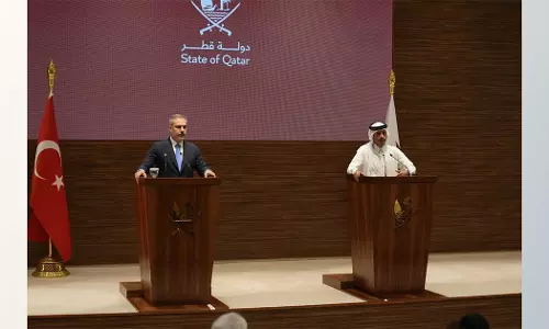 ഖത്തർ ഗേറ്റ് വിവാദം; ആരോപണം അടിസ്ഥാന രഹിതമെന്ന് ഖത്തർ പ്രധാനമന്ത്രി ഖത്തർ ഗേറ്റ് വിവാദം; ആരോപണം അടിസ്ഥാന രഹിതമെന്ന് ഖത്തർ പ്രധാനമന്ത്രി