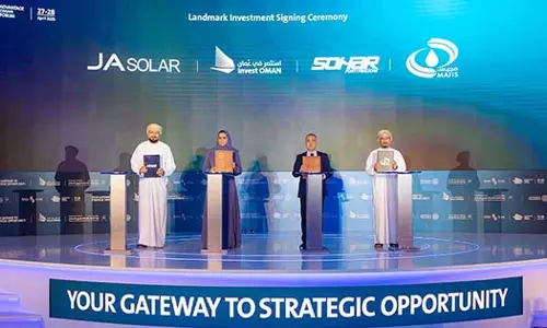 565 മില്യൺ ഡോളർ വിലമതിക്കുന്ന സോളാർ നിർമ്മാണ പ്ലാന്റ് സ്ഥാപിക്കാൻ ഒമാൻ