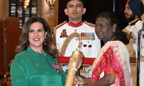 കുവൈത്ത് രാജകുടുംബാം​ഗം ശൈഖ അലി അൽ ജാബിറിന് പത്മശ്രീ പുരസ്കാരം