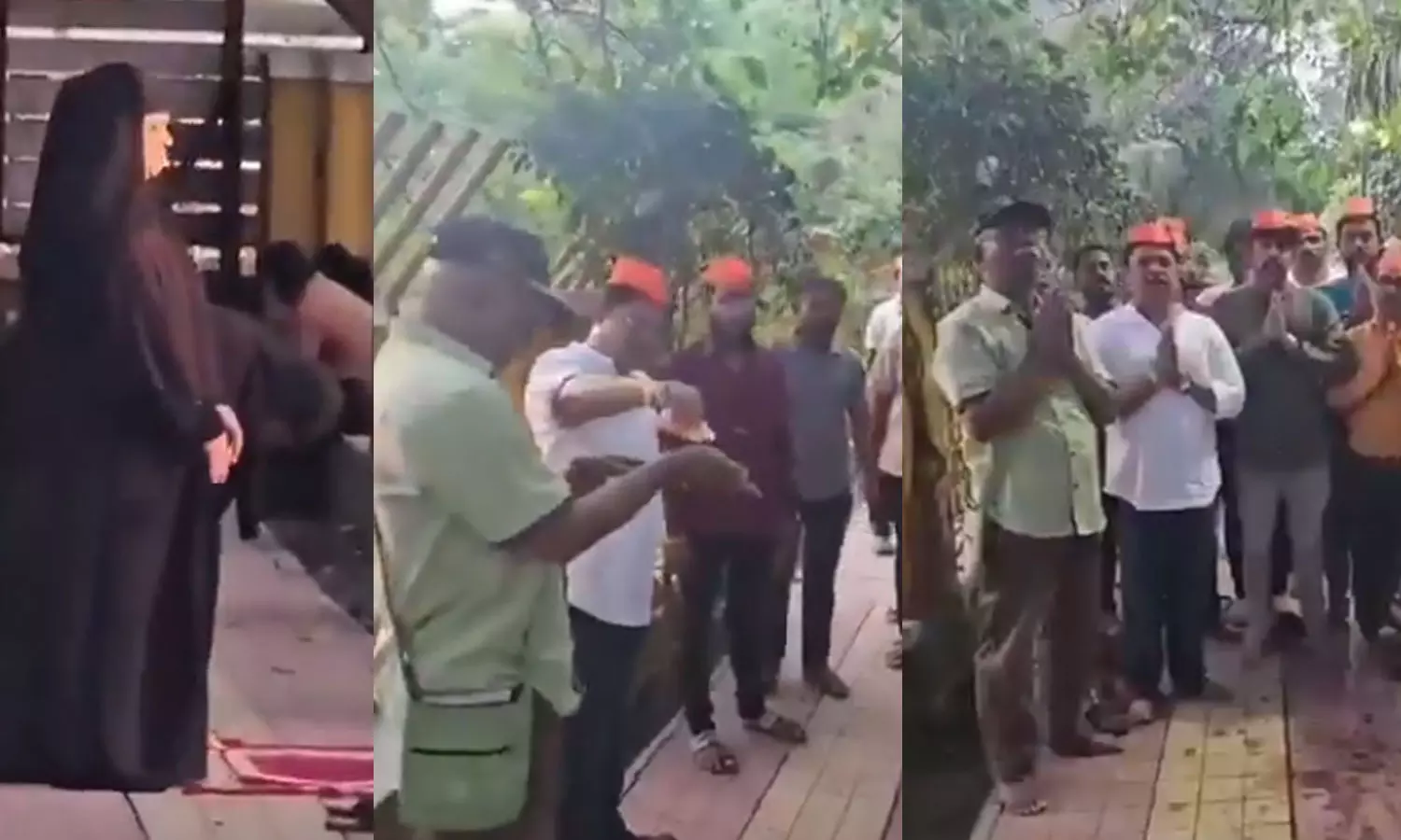 മഹാരാഷ്ട്രയിൽ നമസ്‌കരിച്ചതിന് പിന്നാലെ സ്ഥലത്ത് ഗോമൂത്രം തളിച്ച് ഹിന്ദുത്വവാദികൾ