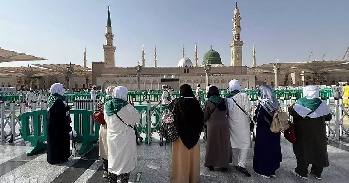 ഇന്ത്യയിൽ നിന്ന് കൂടുതൽ തീർത്ഥാടകർ മദീനയിലെത്തി