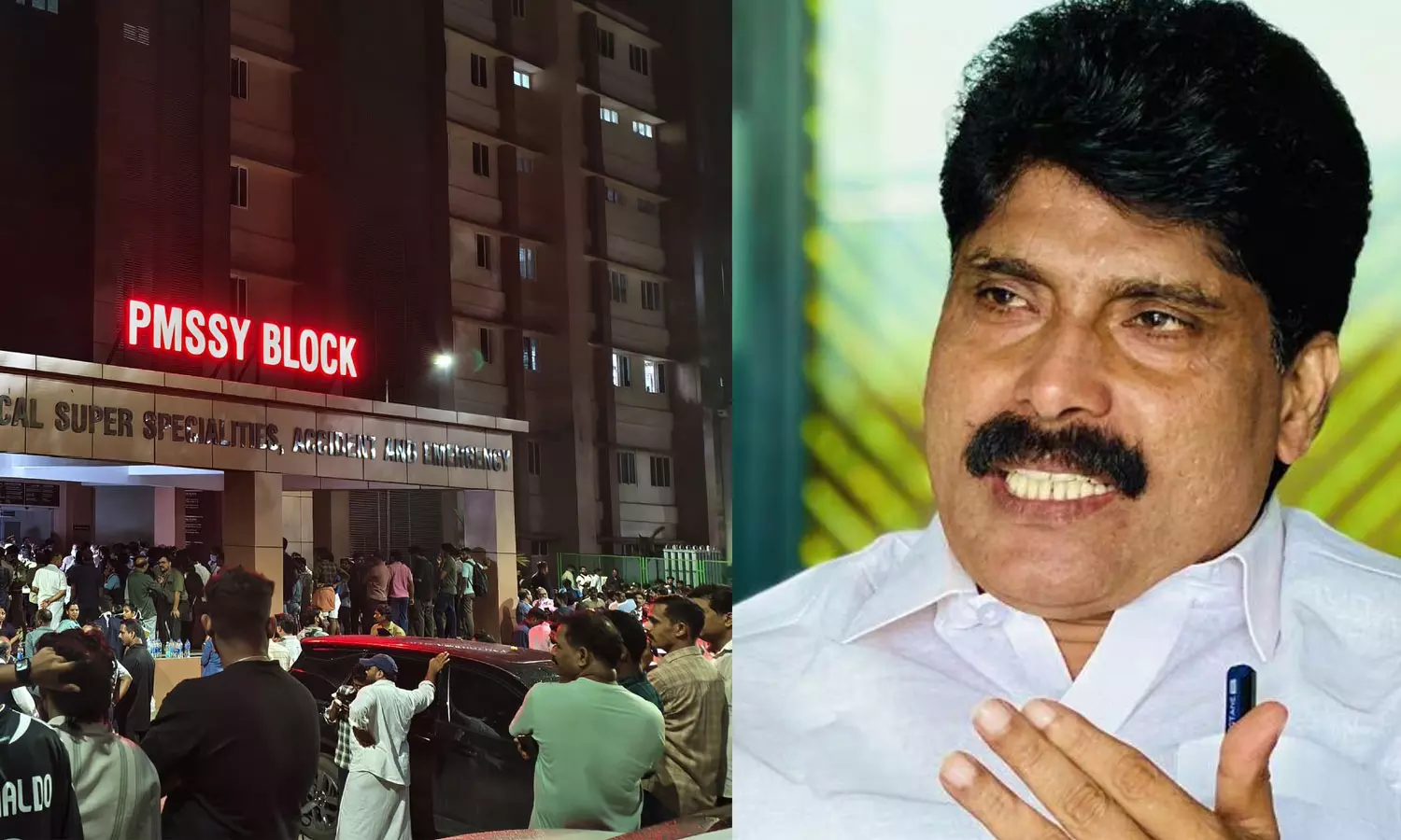 കോഴിക്കോട് മെഡിക്കൽ കോളജിലെ പുക: അത്യാഹിത വിഭാഗത്തിൽ നിന്ന് മാറ്റുന്നതിനിടെ രോഗി മരിച്ചതായി ടി.സിദ്ദീഖ് എംഎൽഎ കോഴിക്കോട് മെഡിക്കൽ കോളജിലെ പുക: അത്യാഹിത വിഭാഗത്തിൽ നിന്ന് മാറ്റുന്നതിനിടെ രോഗി മരിച്ചതായി ടി.സിദ്ദീഖ് എംഎൽഎ