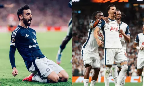 Bruno Fernandes scores a double; United beat Athletic Club, Tottenham also win