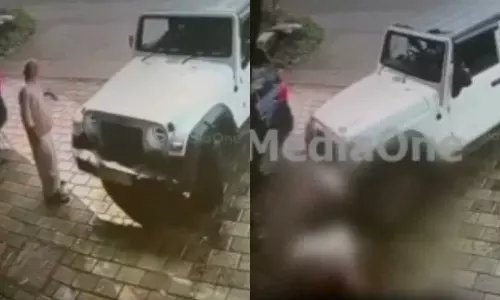 elderly man hit by vehicle in Kannur