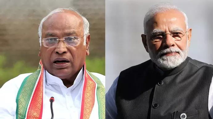 Mallikarjun Kharge-Modi