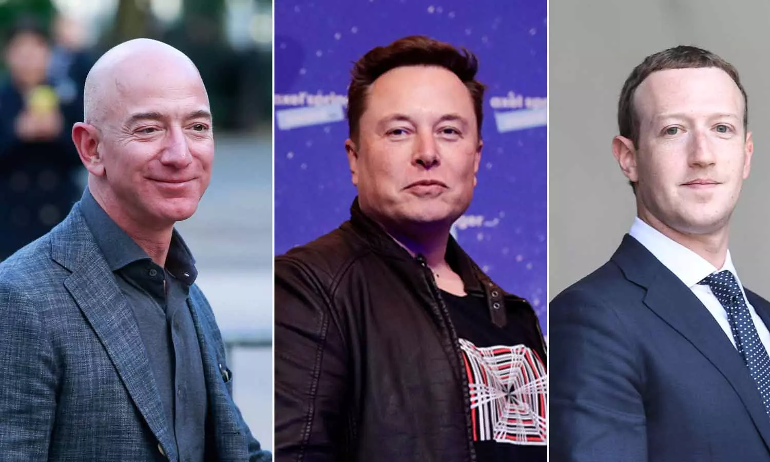 ലോക സമ്പന്ന പട്ടികയിൽ ജെഫ് ബെസോസിനെ മറികടന്ന് സക്കർബർഗ്; ഒന്നാമൻ മസ്‌ക് തന്നെ