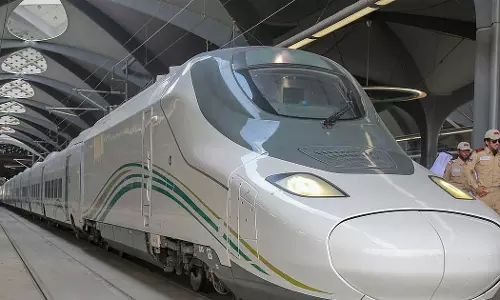 ഹജ്ജിനായി ഒരുങ്ങി ഹറമൈൻ ഹൈ-സ്പീഡ് ട്രെയിനുകൾ