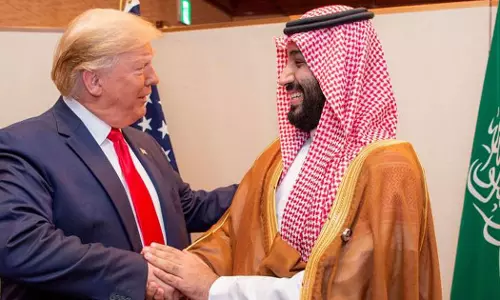 US President Donald Trump in Saudi Arabia