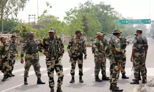 ജമ്മുവിലെ ന​ഗ്രോത്തയില്‍ സൈനിക കേന്ദ്രത്തിന് നേരെ ആക്രമണം; സൈനികന് പരിക്ക്