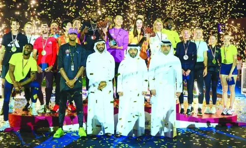 ലോകോത്തര ഹൈജംപ് താരങ്ങളുടെ പോരാട്ടം; ഖത്തറിൽ വാട്ട് ഗ്രാവിറ്റി ചലഞ്ച് ലോകോത്തര ഹൈജംപ് താരങ്ങളുടെ പോരാട്ടം; ഖത്തറിൽ വാട്ട് ഗ്രാവിറ്റി ചലഞ്ച്