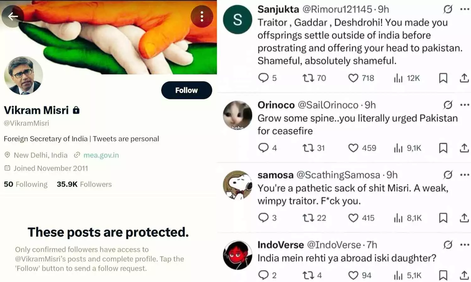 Cyberattack against Foreign Secretary Vikram Misri and his family