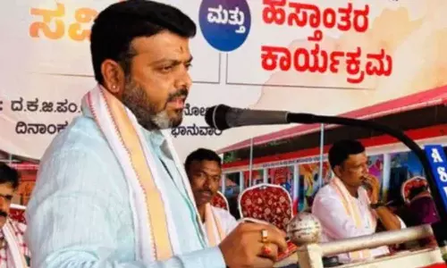 കർണാടക ബിജെപി എംഎല്എയുടെ വര്ഗീയ പ്രസംഗം; മുസ്ലിംകളോട് ഖേദം പ്രകടിപ്പിച്ച് ക്ഷേത്രകമ്മിറ്റി കർണാടക ബിജെപി എംഎല്എയുടെ വര്ഗീയ പ്രസംഗം; മുസ്ലിംകളോട് ഖേദം പ്രകടിപ്പിച്ച് ക്ഷേത്രകമ്മിറ്റി