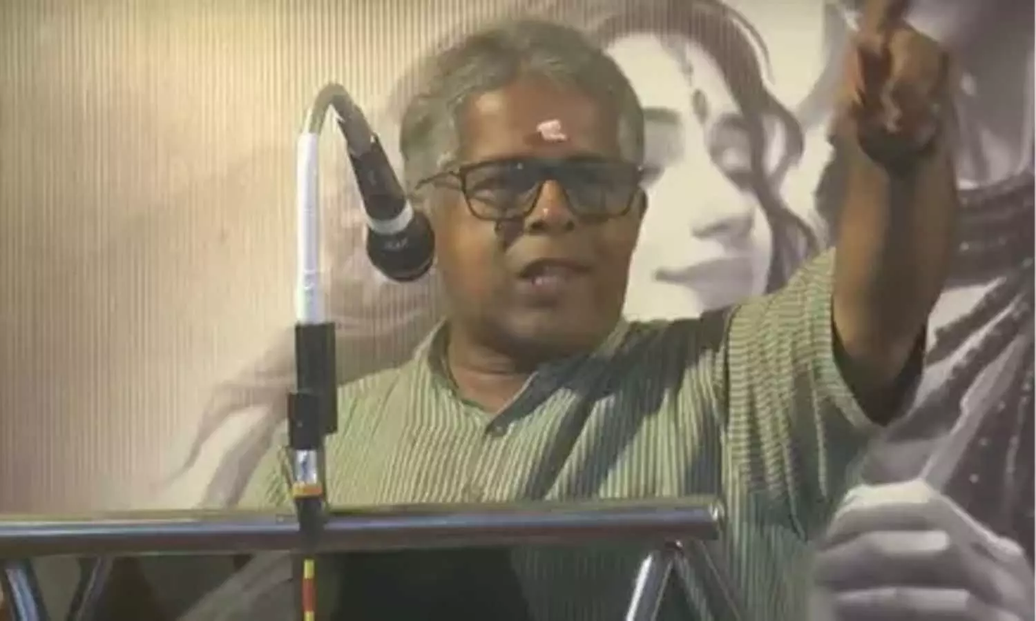 വേടനെതിരെ വിദ്വേഷ പ്രസംഗവുമായി കേസരി വാരിക പത്രാധിപർ എൻ.ആർ മധു