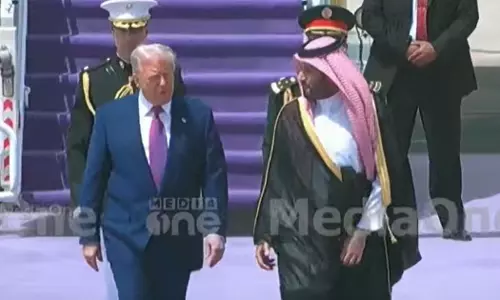 US President Donald Trump in Saudi Arabia