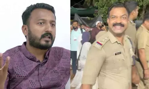സമൂഹത്തെ നോക്കിയുള്ള ഈ പരിഹാസം നിറഞ്ഞ ചിരി തന്നെയാണോ സർക്കാർ നയം, പൊലീസ് നടപടി ലജ്ജാകരം;  രാഹുൽ മാങ്കൂട്ടത്തിൽ
