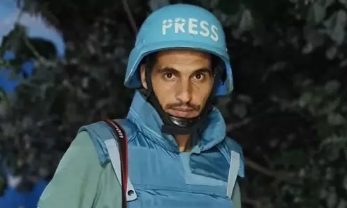 ആശുപത്രിയിൽ ചികിത്സയിലായിരുന്ന ഫലസ്തീൻ മാധ്യമപ്രവർത്തകനെ  ഡ്രോൺ ആക്രമത്തിലൂടെ വധിച്ച് ഇസ്രായേൽ