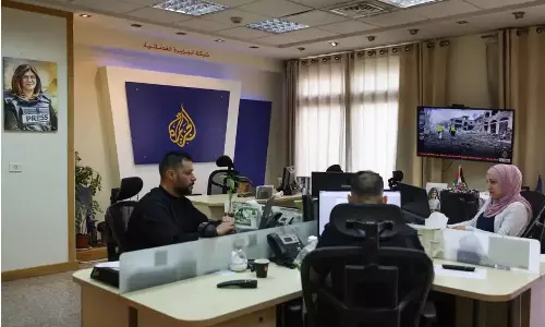 വെസ്റ്റ് ബാങ്കിൽ അൽ ജസീറക്ക് ഏർപ്പെടുത്തിയ വിലക്ക് പിൻവലിച്ച് ഫലസ്തീൻ അതോറിറ്റി