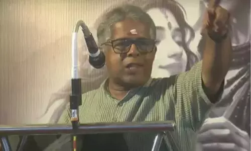 വേടനെതിരെ വിദ്വേഷ പ്രസംഗവുമായി കേസരി വാരിക പത്രാധിപർ എൻ.ആർ മധു