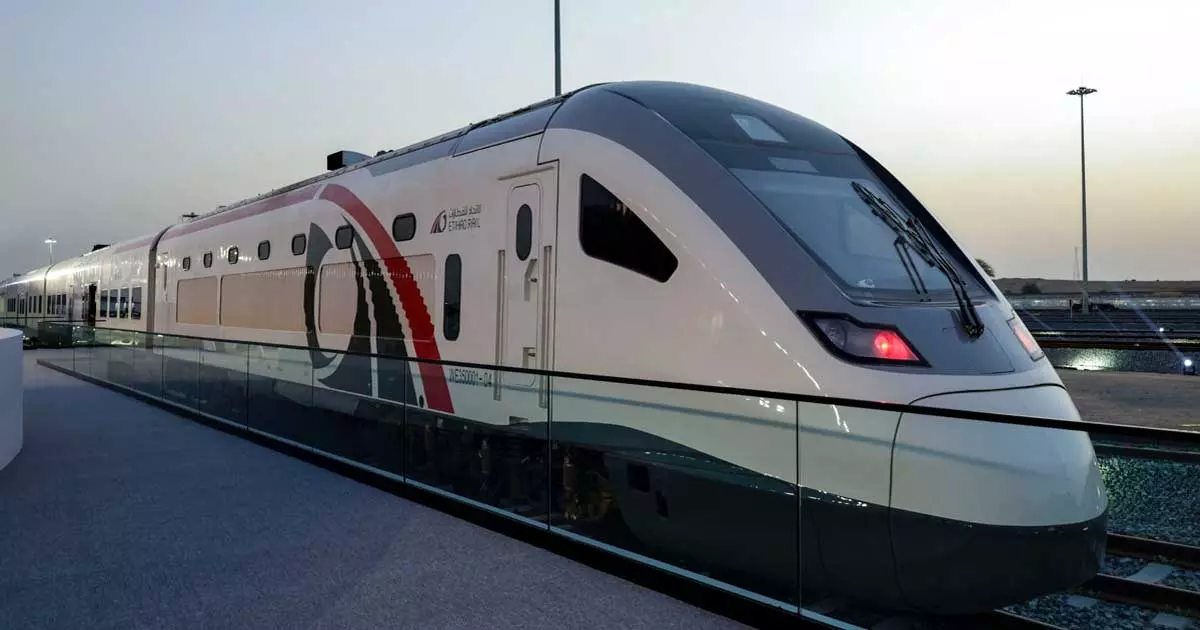 ഇത്തിഹാദ് റെയിൽ പാസഞ്ചർ സർവീസ് അടുത്ത വർഷം