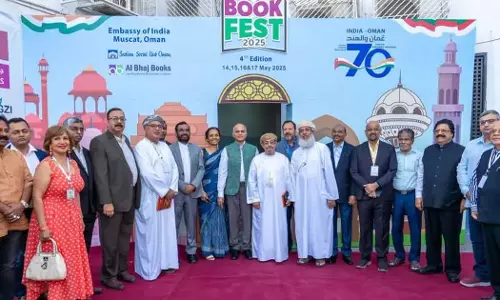 മസ്കത്തിൽ ബുക്ക് ഫെസ്റ്റ് 2025’ ന് തുടക്കം മസ്കത്തിൽ ബുക്ക് ഫെസ്റ്റ് 2025’ ന് തുടക്കം