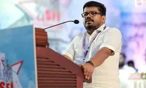 KK Ragesh speech against Congress KK Ragesh speech against Congress