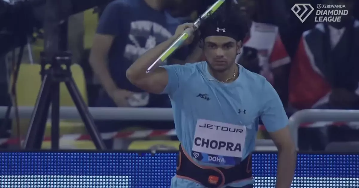 Neeraj Chopra surpasses dream distance of 90.23 meters in Doha