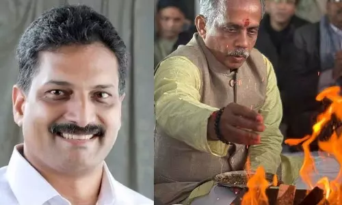 Raju P Nair against RSS leader J. Nandakumar statement Raju P Nair against RSS leader J. Nandakumar statement