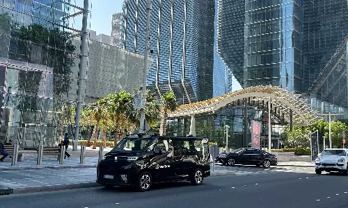 Driverless Robotaxi Trial Begins In Abu Dhabi