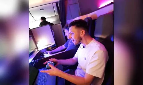 ഗെയിമിങ് ഇൻ ദ സ്‌കൈ; വിമാന യാത്രയിൽ ഇ-സ്പോർട്സ് മത്സരവുമായി ഖത്തർ എയർവേസ്‌