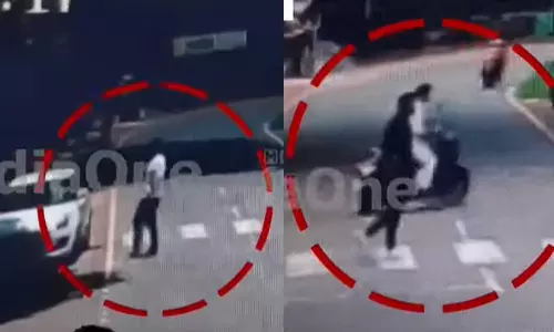 കോഴിക്കോട് കൊടുവള്ളിയില്‍ യുവാവിനെ തട്ടിക്കൊണ്ടുപോയ സംഘത്തിന്റെ സിസിടിവി ദൃശ്യങ്ങൾ പുറത്ത്; ഒരാളെ  ചോദ്യം ചെയ്യുന്നു