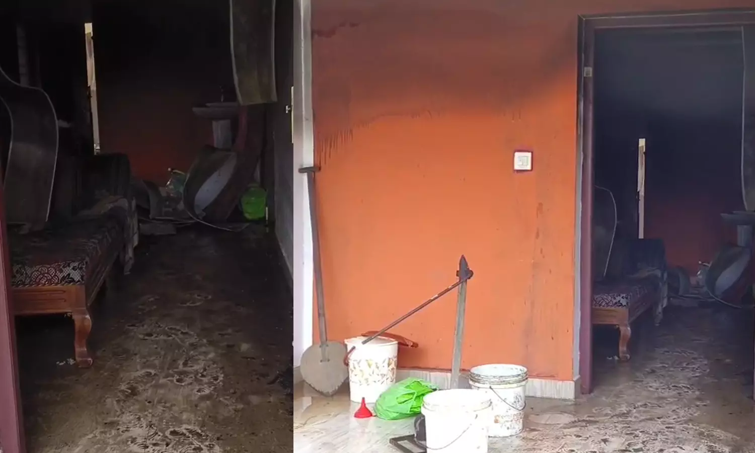 എറണാകുളം തൃപ്പൂണിത്തുറയിൽ വീടിനു തീവെച്ച് ഗൃഹനാഥൻ ആത്മഹത്യ ചെയ്തു; മകന് പൊള്ളലേറ്റു