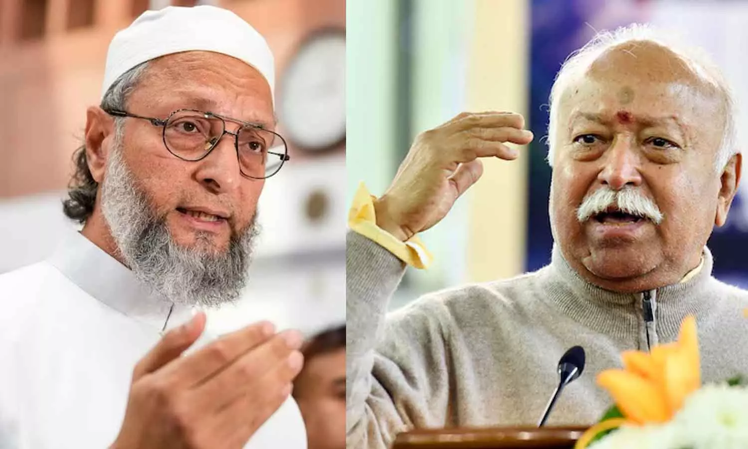 Owaisi says RSS chiefs statement on Hindu-Muslim unity is not sincere