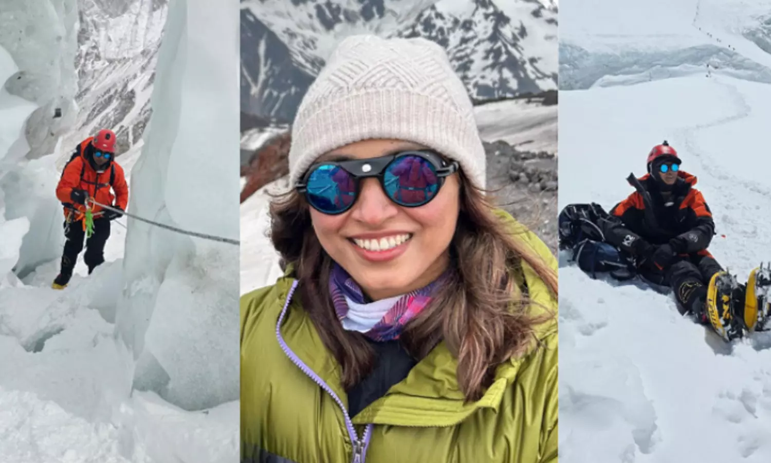 എവറസ്റ്റിലും മലയാളി പെൺകരുത്ത്; കൊടുമുടി കീഴടക്കി സഫ്രീന