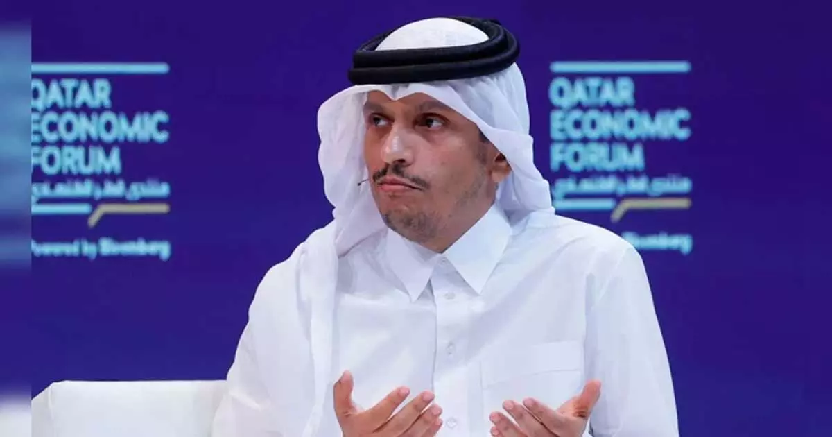 ഗസ്സയിലെ ഇസ്രായേൽ ആക്രമണങ്ങൾ സമാധാന ശ്രമങ്ങളെ ദുർബലപ്പെടുത്തുന്നതാണെന്ന് ഖത്തർ പ്രധാനമന്ത്രി ഗസ്സയിലെ ഇസ്രായേൽ ആക്രമണങ്ങൾ സമാധാന ശ്രമങ്ങളെ ദുർബലപ്പെടുത്തുന്നതാണെന്ന് ഖത്തർ പ്രധാനമന്ത്രി