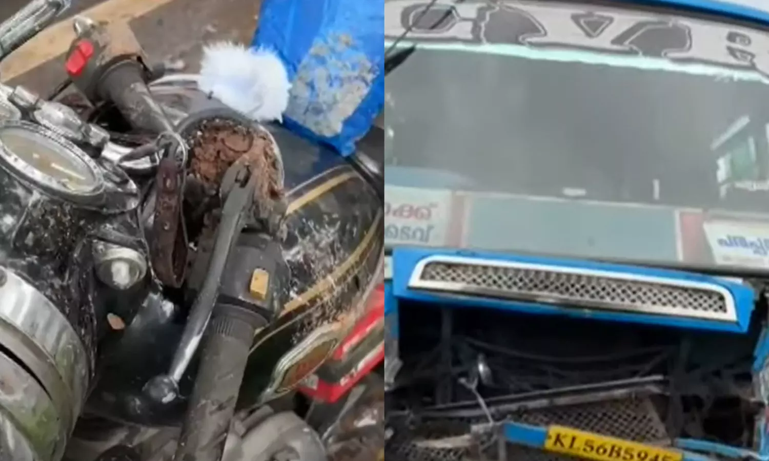 കോഴിക്കോട് ചെറുവണ്ണൂരില് ബൈക്കിൽ ബസിടിച്ച് നാലുപേർക്ക് പരിക്ക്; രണ്ടുകുട്ടികളുടെ നില ഗുരുതരം കോഴിക്കോട് ചെറുവണ്ണൂരില് ബൈക്കിൽ ബസിടിച്ച് നാലുപേർക്ക് പരിക്ക്; രണ്ടുകുട്ടികളുടെ നില ഗുരുതരം