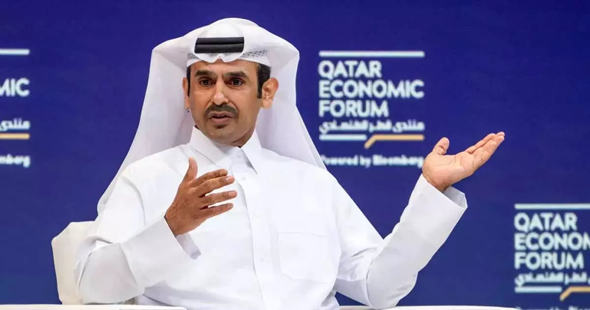 ഖത്തര് എനര്ജിയുടെ അമേരിക്കന് പ്രൊജക്ടില് നിന്ന് ഈ വര്ഷം ഉല്പാദനം തുടങ്ങുമെന്ന് ഊര്ജ സഹമന്ത്രി സഅദ് ഷെരീദ അല് കഅബി ഖത്തര് എനര്ജിയുടെ അമേരിക്കന് പ്രൊജക്ടില് നിന്ന് ഈ വര്ഷം ഉല്പാദനം തുടങ്ങുമെന്ന് ഊര്ജ സഹമന്ത്രി സഅദ് ഷെരീദ അല് കഅബി