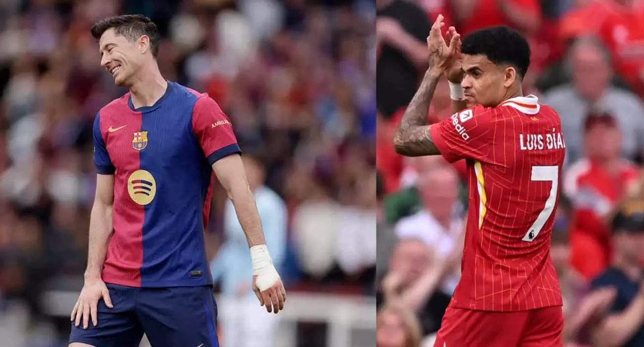 ലെവൻഡോവ്‌സ്‌കിക്ക് പകരം ലൂയിസ് ഡയസ്; നിർണായക നീക്കത്തിന് ബാഴ്‌സ