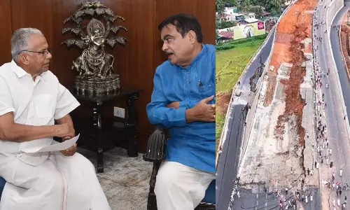 ദേശീയപാതയിലെ വിള്ളൽ:കരാറുകാരനെ ഡീ ബാർ ചെയ്യുമെന്ന് കേന്ദ്രമന്ത്രി നിതിൻ ഗഡ്കരി അറിയിച്ചു; ഇ.ടി മുഹമ്മദ് ബഷീർ