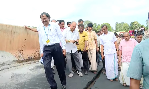 കൂരിയാട് ദേശീയപാതയിലെ വിള്ളൽ; വിദഗ്ധ സംഘം പരിശോധന നടത്തി , ദേശീയപാത അതോറിറ്റിക്ക് റിപ്പോർട്ട് സമർപ്പിക്കും