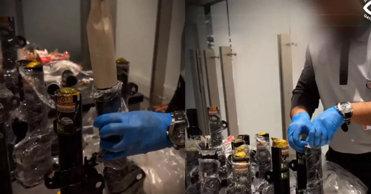 One kilo of heroin and six kilos of hashish seized from passenger at Hamad Airport One kilo of heroin and six kilos of hashish seized from passenger at Hamad Airport