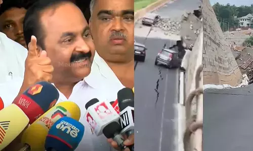 ദേശീയപാത നിര്‍മാണത്തില്‍  ഉത്തരവാദിത്തം ഏറ്റെടുക്കാന്‍ ആരുമില്ല, സമഗ്ര അന്വേഷണം ആവശ്യപ്പെട്ട് ഗഡ്കരിക്ക് കത്തെഴുതും; വി.ഡി സതീശന്‍