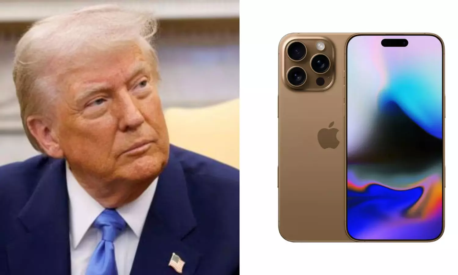 ഇന്ത്യയിൽ ഐഫോണുകൾ നിർമിച്ചാൽ ആപ്പിളിന് 25 ശതമാനം തീരുവ ചുമത്തും: ട്രംപ്