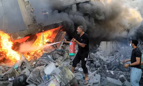 ഗസ്സയിൽ ഇസ്രായേൽ ആക്രമണത്തിൽ ഒരു കുടുംബത്തിലെ 11 പേർ കൊല്ലപ്പെട്ടു; കൂടുതലും കുട്ടികൾ