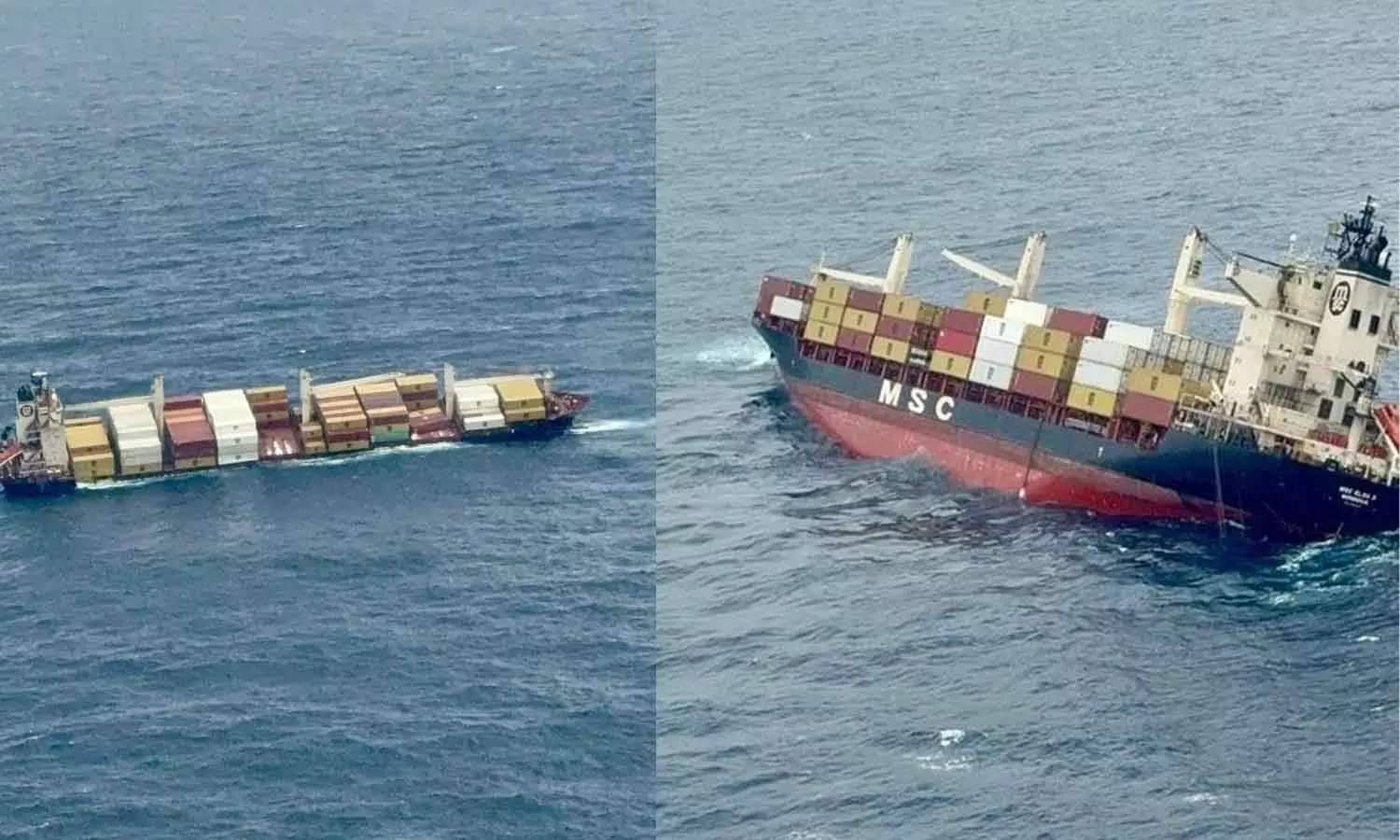 Ship accident alert in north Kerala