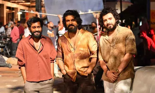 രാം ചരൺ - ജാൻവി കപൂർ - ബുചി ബാബു സന ചിത്രം പെദ്ധി പുതിയ ഷെഡ്യൂൾ ഹൈദരാബാദിൽ