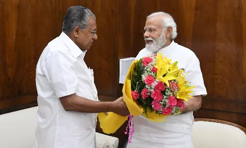 ദീർഘായുസും ആരോഗ്യവുമുണ്ടാവട്ടെ പിണറായി വിജയന് പിറന്നാൾ ആശംസ നേർന്ന് നരേന്ദ്ര മോദി